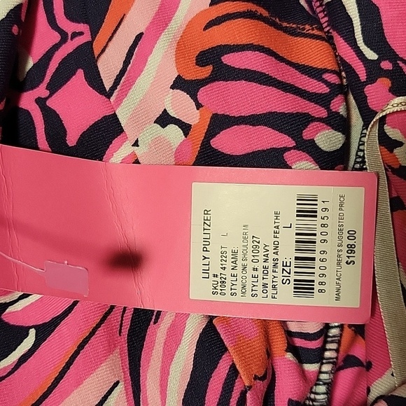 Lilly Pulitzer Monico One Shoulder Dress - Picture 10 of 14